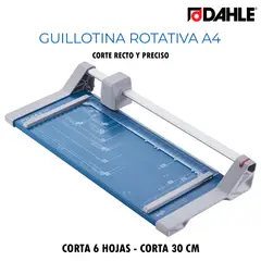 DAHLE - Guillotina de Papel Rotativa A4