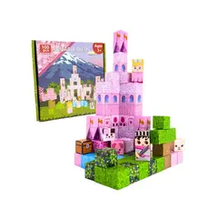 GENERICO - Bloques magnéticos Princesas cubos imantados 100 PIEZAS