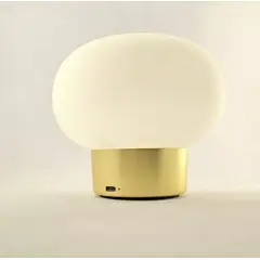 GENERICO - Lámpara de Mesa Inalámbrico Gold Led