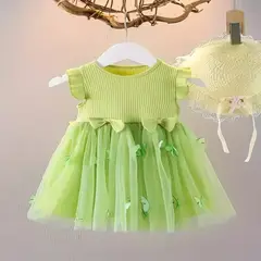 GENERICO - VESTIDO PARA NIÑA DE MARIPOSAS