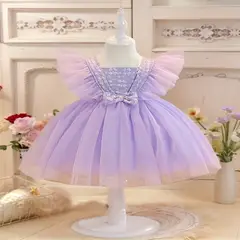 GENERICO - VESTIDO PARA NIÑA BEBE PARA FIESTA DE CUMPLEAÑOS