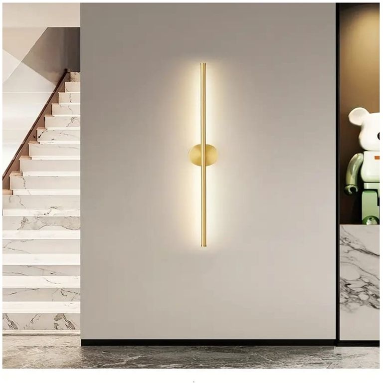 Lámpara de pared Led Moderna Negro
