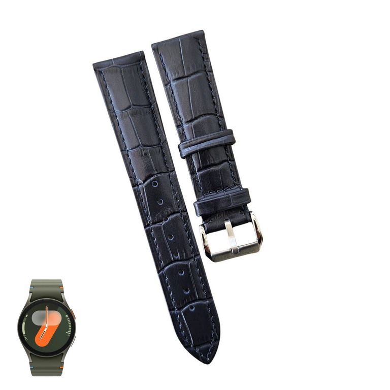 Correa Cuero Classic para SAMSUNG WATCH 7 - Azul