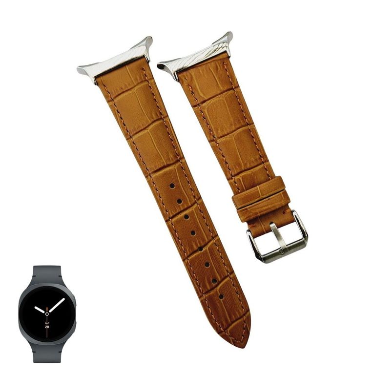 Correa Cuero Classic para SAMSUNG WATCH 8 - 8 CLASSIC - Camello