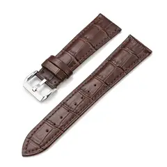 GENERICO - Correa Cuero Classic de 22mm para Reloj Universal - Marron
