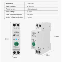 GENERICO - LLAVE TERMICA SMART 1 a 63A