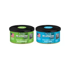 GENERICO - Ambientador Lata Auto Paradise Air Platinum Sandia Lavanda 52gr - 100 dias