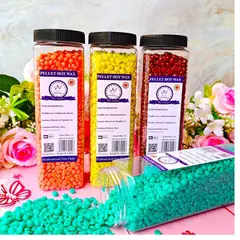 GENERICO - Cera de 500 gramos en Frasco para Depilar Pellet Hot Wax