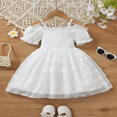 GENERICO - VESTIDO PARA NIÑA BEBE PARA BAUTIZO