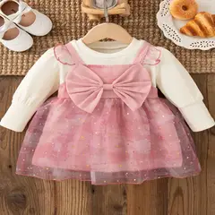 GENERICO - VESTIDO PARA BEBE DE NAVIDAD