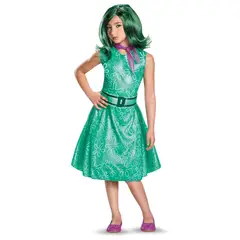 DISNEY CLASICOS - Disfraz Niña Desagrado Intensamente 2 Pixar