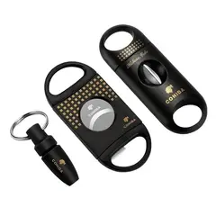 GENERICO - Cortador Pack de 3 Cortadores Cohiba Negros