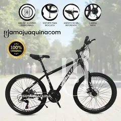 VELOX - Bicicleta Deportiva Aro 24 «TIRE URBAN» Edición Limitada Black