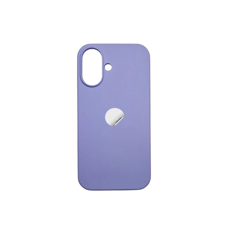 CASE Silicona para iphone 17 color lila