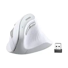 UGREEN - Mouse Bluetooth Mu008 Vertical Ergonómico 4000 Dpi
