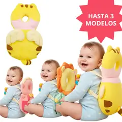 GENERICO - Mochila Tipo Almohada Protectora de Cabeza para Bebé Tigre