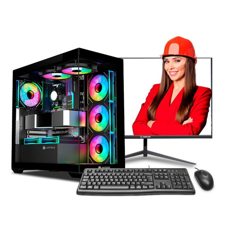 Pc Core i9 12900KF 16gb 500gb VA RTX4060TI 8GB Mipclista Computadora ESCRITORIO inge