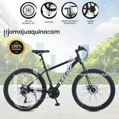 VELOX - Bicicleta Deportiva Aro 26 «ROMANI MTB» Edición Limitada Black