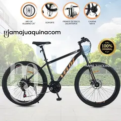 VELOX - Bicicleta Deportiva Aro 26 «ROMANI MTB» Edición Limitada Orange
