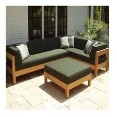 DMUEBLES - Seccional terraza Mobiliari Rade verde