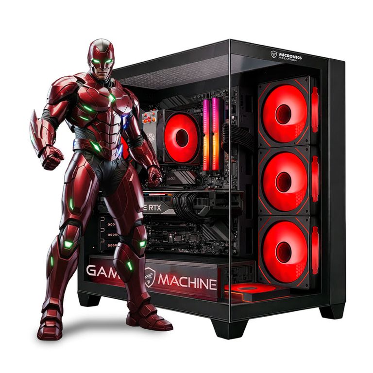 CPU Gamer Core i7 9th 16gb 500GB RTX3050 6GB Mipclista red COMPUTADORA