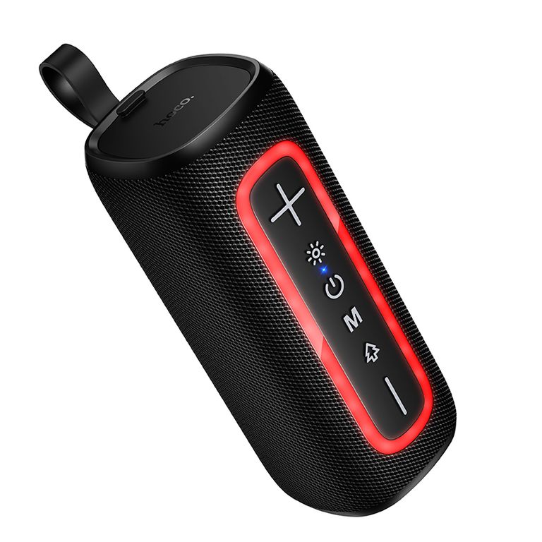 Parlante Hc36 Bluetooth 5.4 Tf Tws Leds Rítmicos Negro