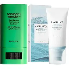 GENERICO - SKIN1004 SET Hyalu-Cica Water-Fit Sun 50mL + Haruharu Stick 20gr