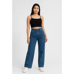 GENERICO - BAGGY JEAN CONFORT PANTALON - DAMA