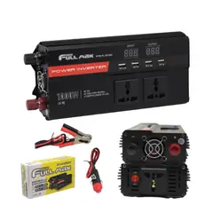 FULL MAX - Inversor de Onda Modificada 1000W con 4 Puertos USB 5VDC 6.8A HFM-FL-B1000 HIGH