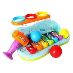 GENERICO - XILÓFONO CON NÚMEROS Y LETRAS HOLA - JUEGO DIDÁTICO