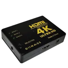 TECH - Switch Selector de HDMI 3×1 de 4K Ultra HD HDMI3TO1