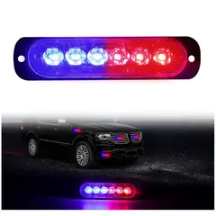 JET - Barra de luz estroboscópica advertencia de emergencia Federal Auto Camioneta Moto 1pz