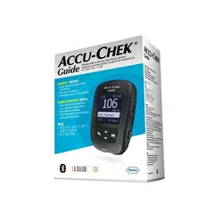 ACCU CHEK - ACCUCHEK GUIDE MEDIDOR DE GLUCOSA, 10 TIRAS Y 10 LANCETAS