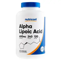 NUTRICOST - Ácido Alfa Lipoico - 240 Cápsulas