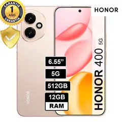 HONOR - Celular 400 256GB 12GB Ram Dorado