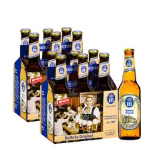 GENERICO - Hofbräu Original Botella 330 ml Pack x12