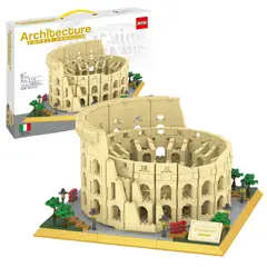 PEQUEÑAS TRAVESURAS - Bloques Arquitectura - El Coliseo Romano Italia 1953 pcs