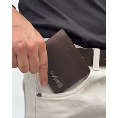 ALDO'S SINCE 1986 - BILLETERA CON RELIEVE EN CUERO ALDOS