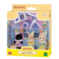 SYLVANIAN FAMILIES - Juguete Sylvanian Ternurines Set Fiesta de Pijama y Telescopio