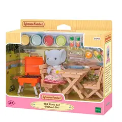 SYLVANIAN FAMILIES - Juguete Sylvanian Ternurines Set de Parrilla de Miriam Elefante