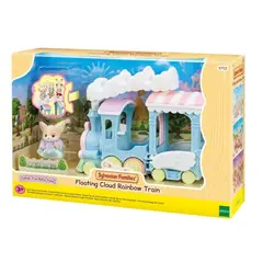 SYLVANIAN FAMILIES - Juguete Sylvanian Ternurines Tren de Arcoiris de las Nubes 15 cm