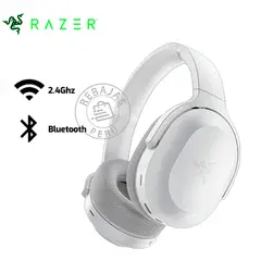 RAZER - Auricular Barracuda Wireless THX Blanco Circumaural 40h