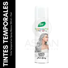 GENERICO - First Tinte Temporal en Spray Blanco 150 ml