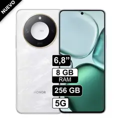 HONOR - Celular X9C Smart 256GB 8GB RAM cámara principal 108MP + 16MP frontal 6,8 Pulg Blanco Lunar