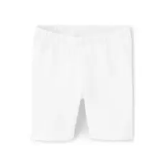 LE PETIT COMPANY - Biker Short Leggings Niña Algodón Blanco