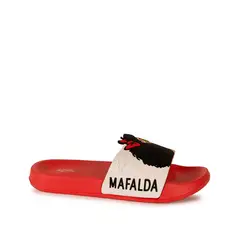 MAFALDA - Sandalia Slide Casual 2QY-028 Rojo
