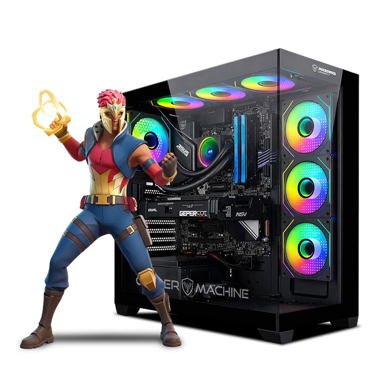 CPU Gamer Core I9 14900K 32gb ddr5 1TB RTX5070TI 16GB Mipclista RGB