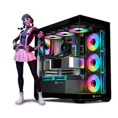 INTEL - CPU Gamer Core I9 Ultra 285K 32gb ddr5 1TB RTX5070ti 16GB Mipclista PINK