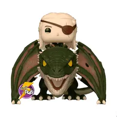 FUNKO - HOUSE OF DRAGON AEMOND TARGARYEN WITH VHAGAR 136