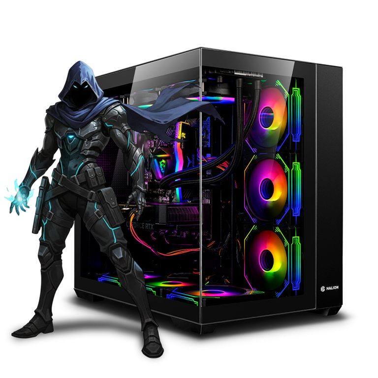 CPU Gamer Core i9 Ultra 285K 64gb ddr5 1TB RTX5080 16GB Mipclista BLUE